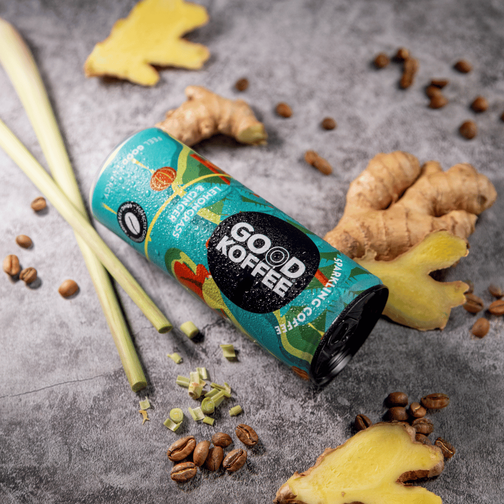 Lemongrass & Ginger Sparkling Coffee - Vietnam