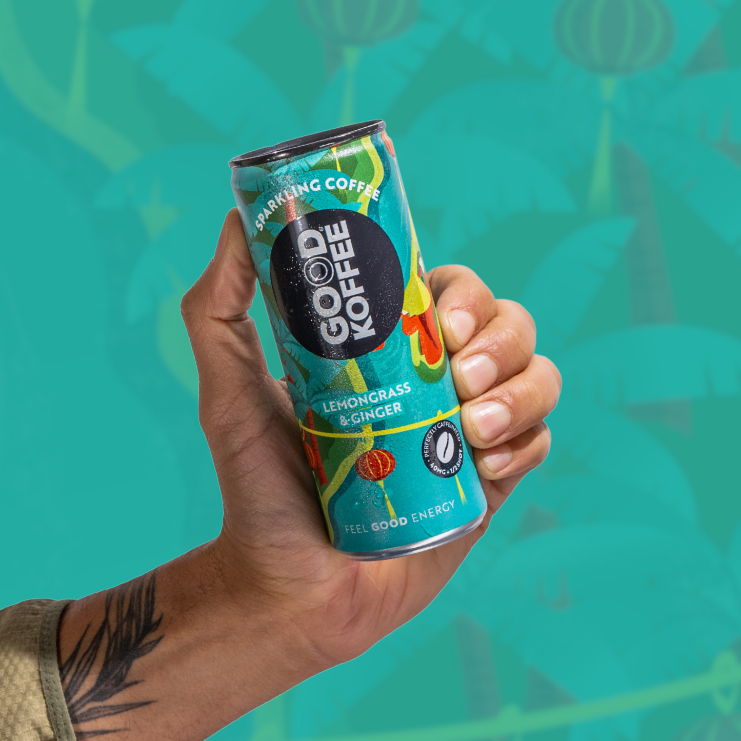 Lemongrass & Ginger Sparkling Coffee - Vietnam