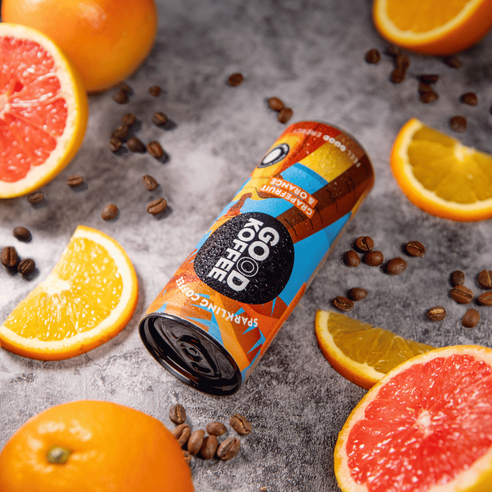 Grapefruit & Orange Sparkling Coffee - Barbados