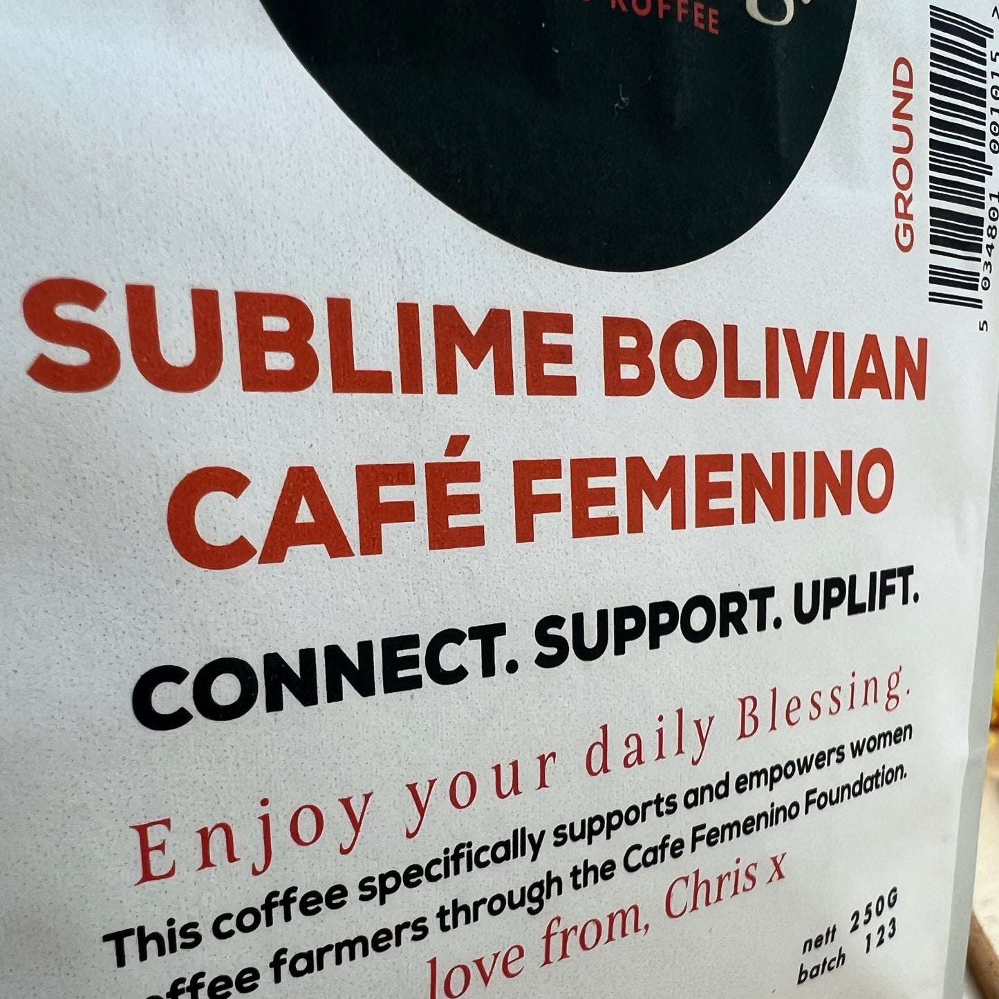 Sublime Bolivian Cafe Femenino