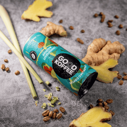 Lemongrass & Ginger Sparkling Coffee - Vietnam