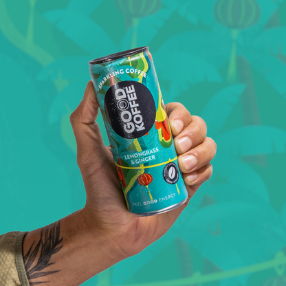 Lemongrass & Ginger Sparkling Coffee - Vietnam